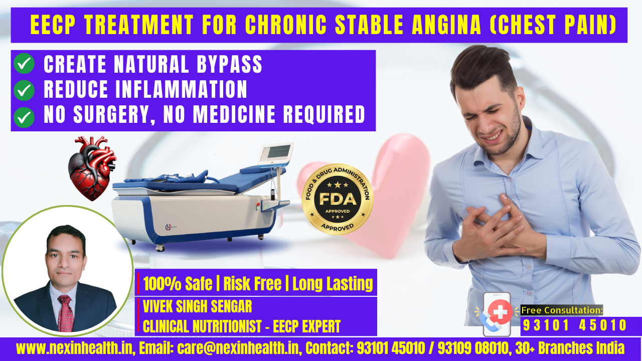EECP Treatment for Angina: The Revolutionary Non-Surgical Solution That’s Changing Lives