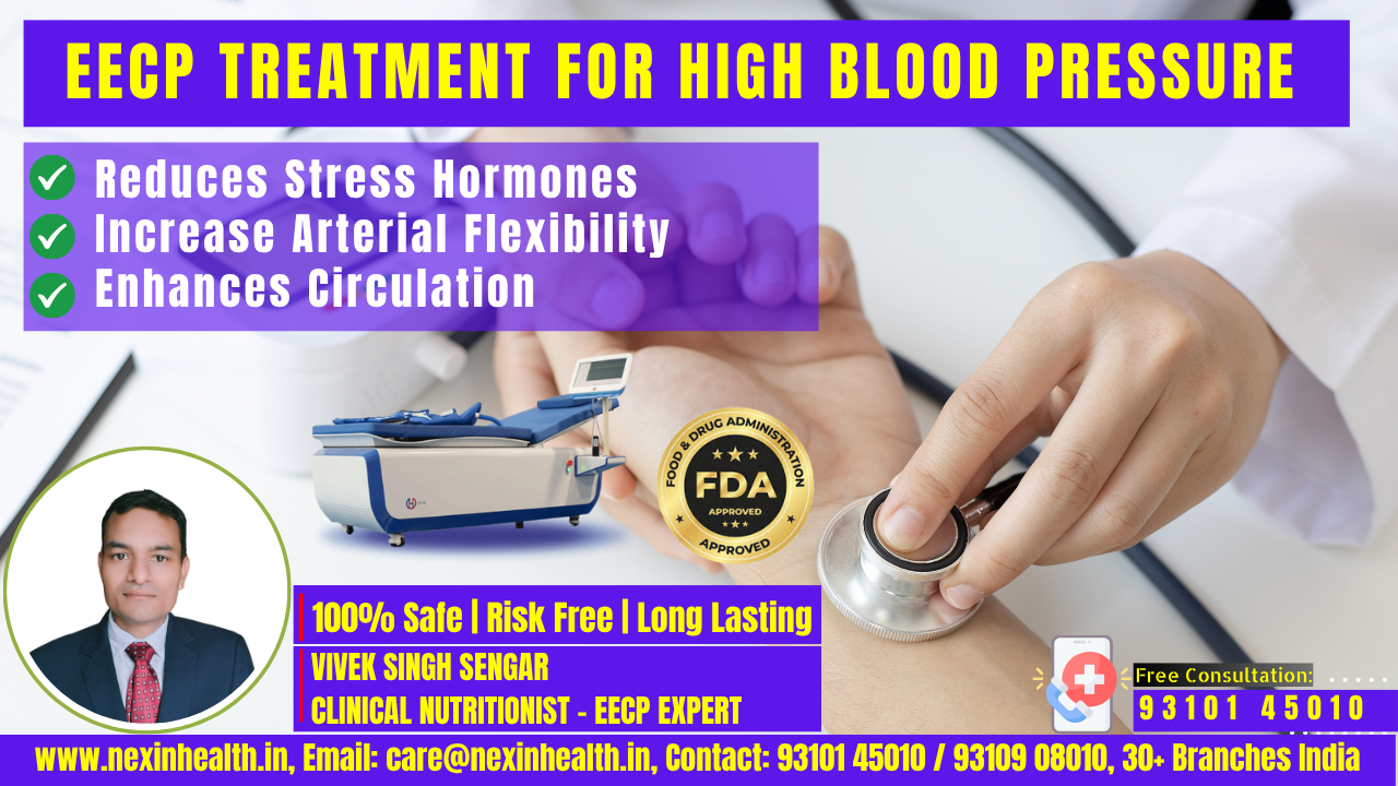 Revolutionary EECP Treatment for High Blood Pressure:  A Game-Changing Non-Invasive Solution