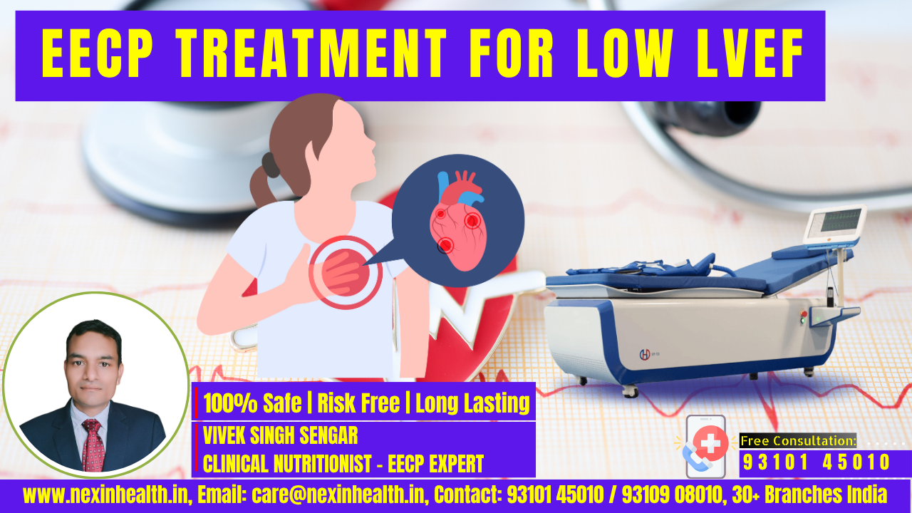 EECP Treatment for Low LVEF: Revolutionary Non-Invasive Therapy for Reduced Ejection Fraction