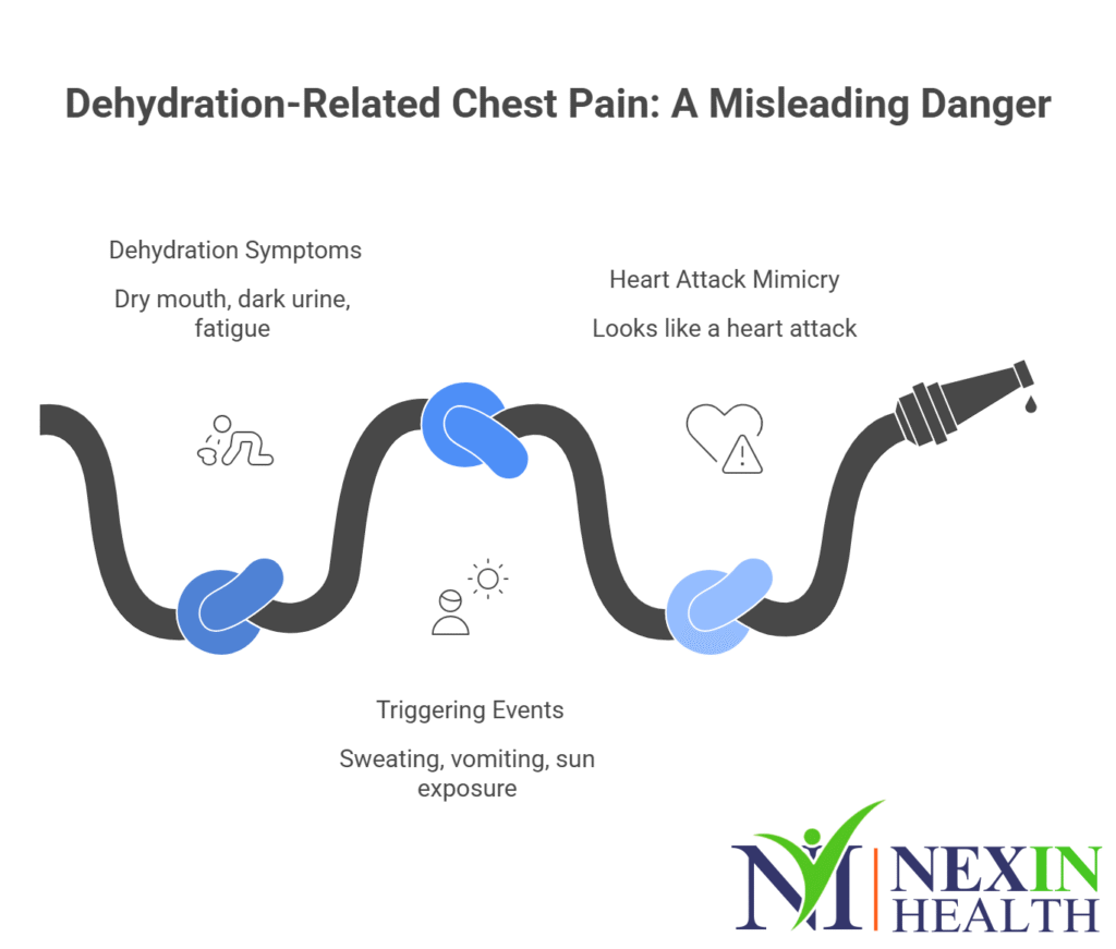 Heart Attack due to Dehydration